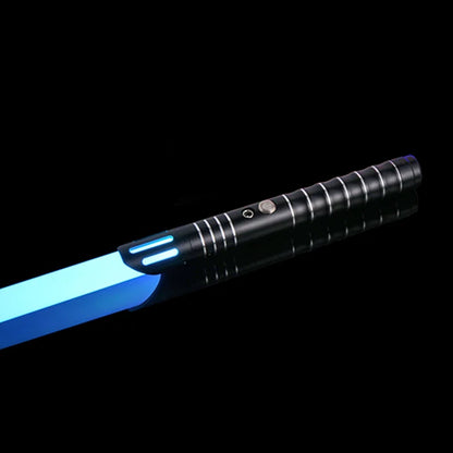 RGB Metal Lightsaber Toy - Laser Sword with Light and Sound Effects, Durable Kpop Lightstick for Play and Display