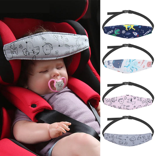 Adjustable Baby Car Seat Head Support | Stroller Fastening Belt & Sleep Positioner | Safety Pillows for Boys & Girls . Playpens