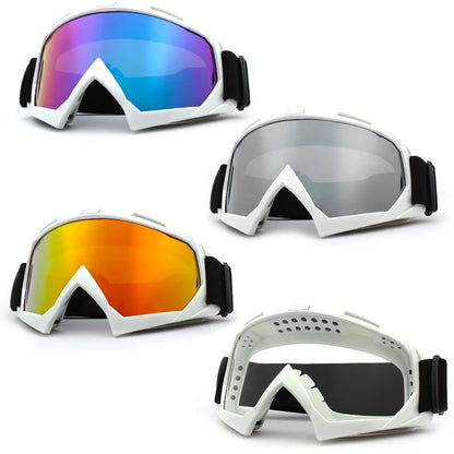 Winter Skiing Goggles: Windproof Cycling & Motorcycle Eyewear - Anti-Fog Snowboard Glasses for Skiing & Snowboarding