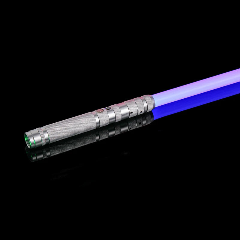 RGB Metal Lightsaber Toy - Laser Sword with Light and Sound Effects, Durable Kpop Lightstick for Play and Display