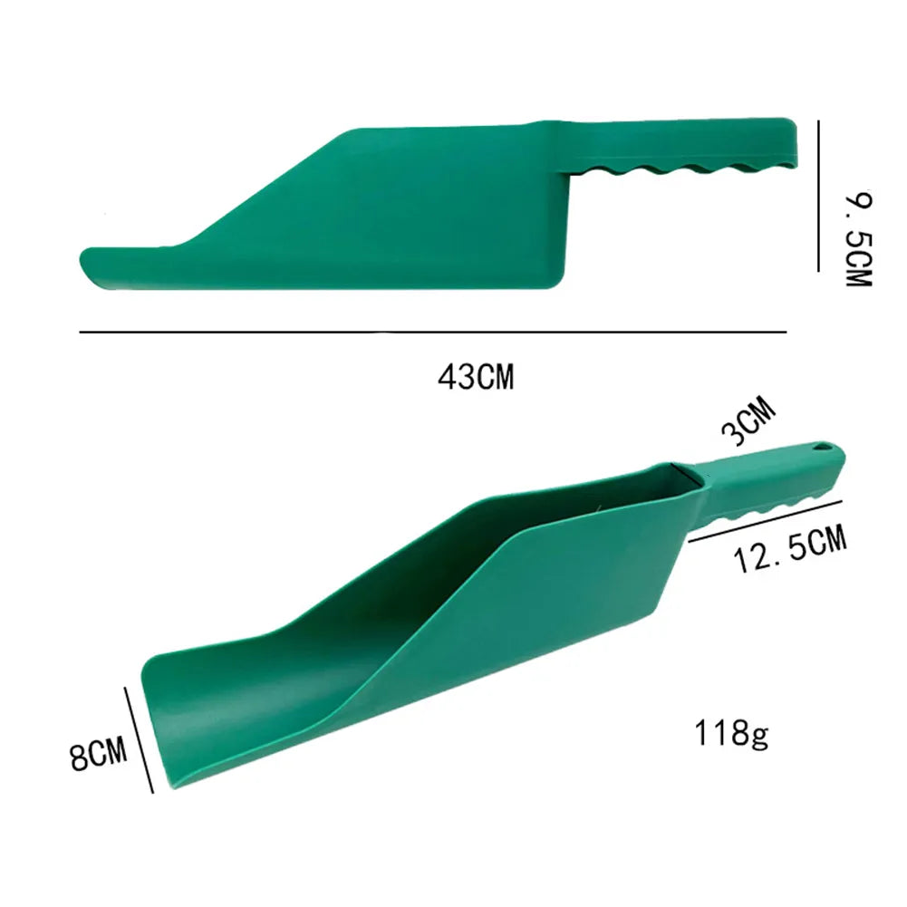 Gutter Getter Scoop Roof Cleaning Tool - Flex Fit Design for Dirt and Debris Removal - Multi-Use Garden Leaf Gutter Spoon Shovel