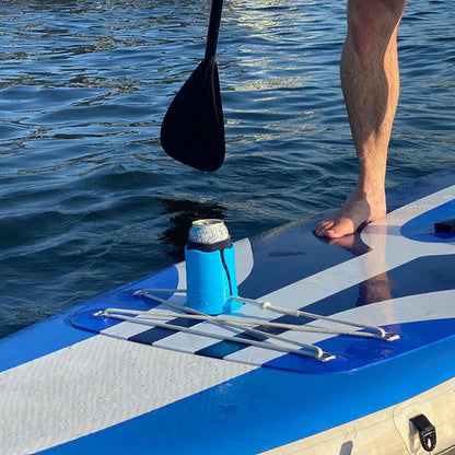 Kayak Drink Holder – Surfboard & Bottle Cup Holder with Rope Binding, Kayak Accessories