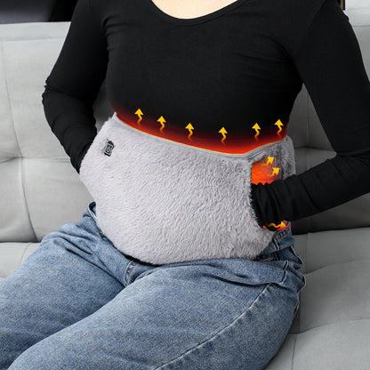 Graphene Menstrual Heating Pad | Uterus Warm Belt with Temperature Control | Female Cold Protection | 65℃-55℃-45℃ | Unique Design