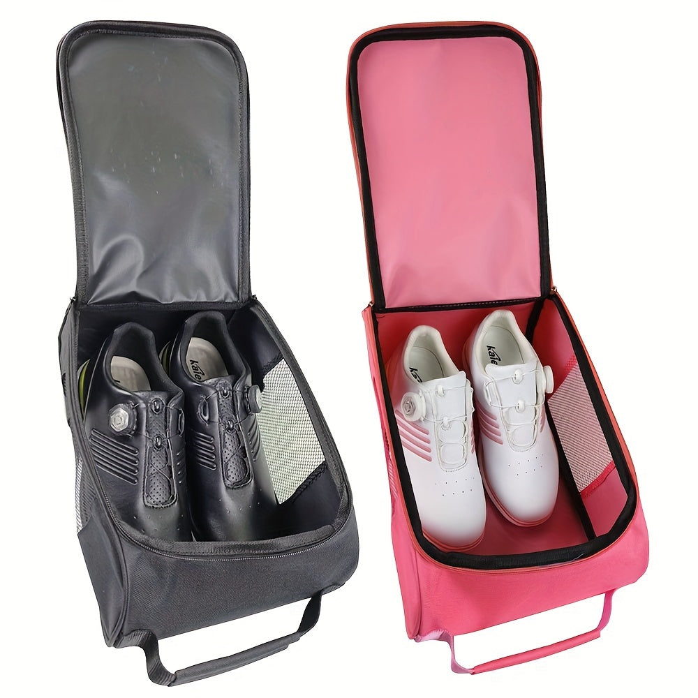 Portable Golf Shoe Bag - Lightweight, Water-Resistant Nylon Pouch for Universal Golfers - Ideal Gift for Holidays Including Christmas, Easter, Halloween, New Year, and Thanksgiving