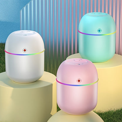 Multifunctional Aroma Lamp Humidifier - USB Powered, Colorful, Portable with Adjustable Mist - Ideal for Bedroom, Living Room, Office Desk, and Car - Includes Night Light and Lucky Design