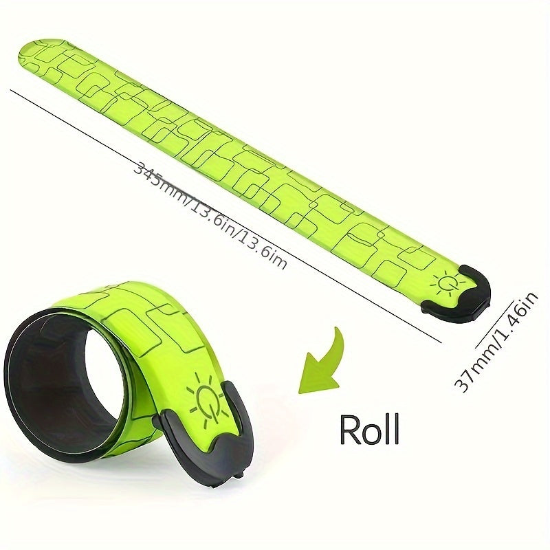 Upgraded USB Rechargeable LED Light Bracelet – Ideal for Night Outdoor Running, Sports, Halloween and Christmas Gift