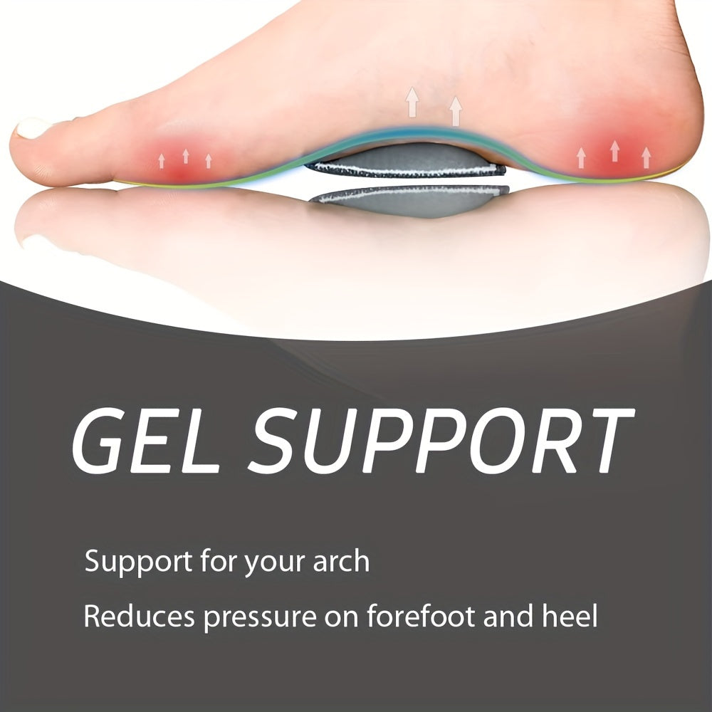 Arch Support Sleeves with Gel Pad - Flat Foot and Metatarsal Compression for Men and Women