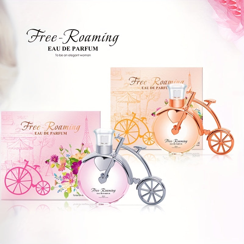 Charming Bicycle-Shaped Perfume for Women - Floral & Fruity Eau De Toilette - Fresh, Long-Lasting Scent for Everyday Wear & Romance - Ideal Gift