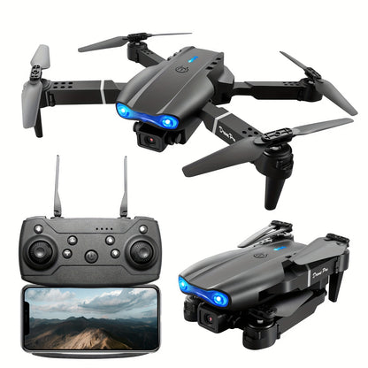 E99 K3 Pro Dual-Camera Folding Quadcopter – Professional RC Drone for Indoor/Outdoor Flight, Height Hold Remote Control – Affordable, Fun Holiday Gift for Beginners and Enthusiasts