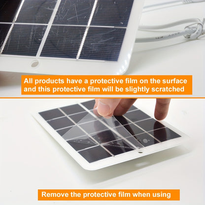 Portable USB Foldable Solar Panel - Waterproof, Folding Charger for Mobile Phones, Tablets, Outdoor Camping and Home