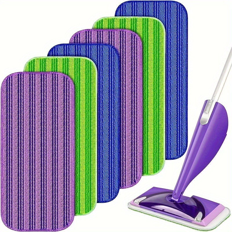 Swiffer Wet Jet Microfiber Mop Pads - Reusable, High Absorption, Pet Hair and Dirt Pickup, 2 Pack Cleaning Accessories