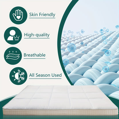 LILYPELLE 4" Extra Thick Japanese Floor Mattress – Foldable Futon, Roll-Up Sleeping Tatami Mat for Adults, Guest Mattress, Camping Mattress