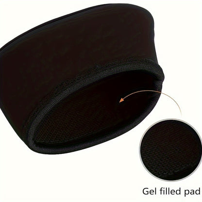 Neoprene Gel-Filled Recoil Pad - Durable Nylon Material with Slip Protection for Hunting and Shooting