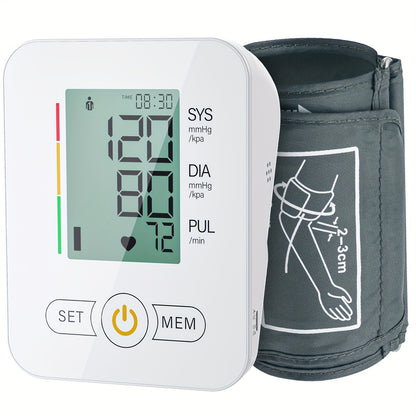 Arm Blood Pressure Monitor – Maguja Automatic Upper Arm Digital BP Machine with Cuff for Home Use