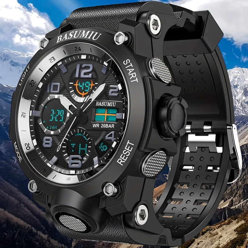 Men's Sports Waterproof Fashion Watch – Ideal Gift Choice