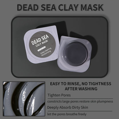 10pcs 0.18oz Clay Mask Set - Dead Sea, Avocado, Eggplant, Rose, Green Tea Masks for Gentle Cleansing, Moisturizing, and Skin Rejuvenation, Travel Essential