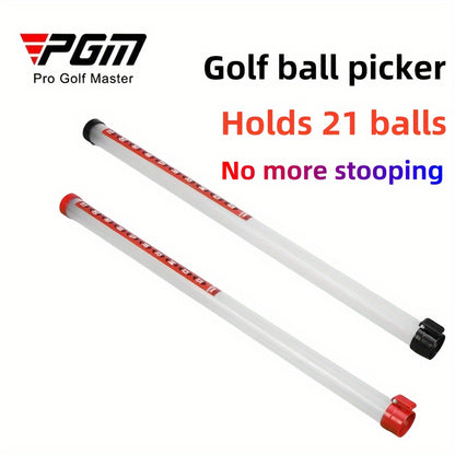 PGM Golf Ball Picker – Holds 21 Balls, Golf Ball Grabber for Easy Collection