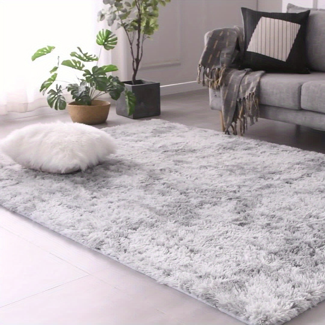 1pc Super Soft Thickened Fluffy Area Rug – Plush Shag Carpet for Living Room and Bedroom, Fluffy Faux Fur Rug for Home Decor