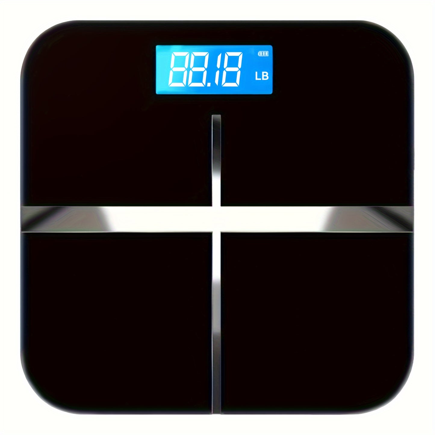 Bathroom Digital Weight Scale – Extra Wide Platform, High Capacity 390 lbs, Accurate and Safe with Large Numbers, Easy-to-Read Backlit LCD Display