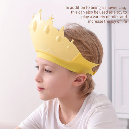 Waterproof Ear Protection Hat for Children – Prevents Water Splashing While Washing Hair During Bath Time