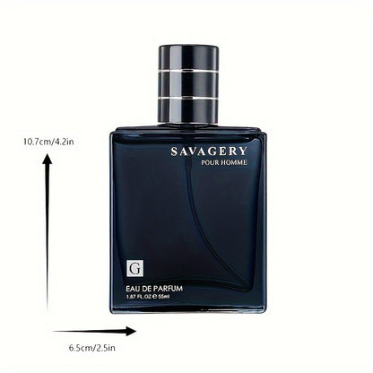 55ml Eau De Parfum for Men - Long-Lasting, Seductive Scent for Dating and Special Occasions - Ideal Christmas and Father's Day Gift