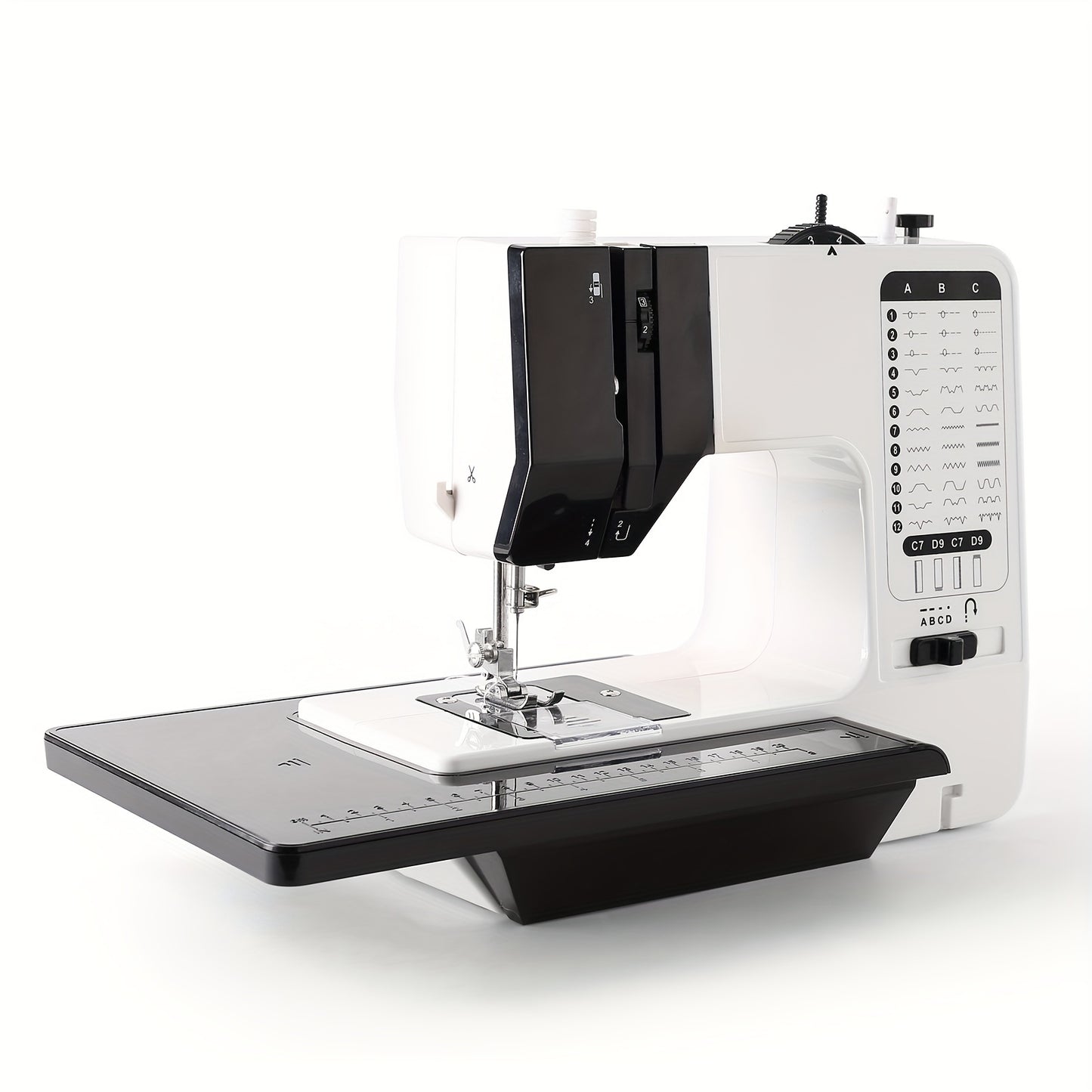 VIFERR Portable Sewing Machine - 38 Stitch Options with Extension Table and Pedal - Ideal for Beginners