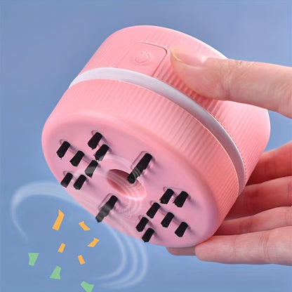 Mini Cute Desktop Vacuum Cleaner - Keep Your Desk Spotless and Dust-Free!