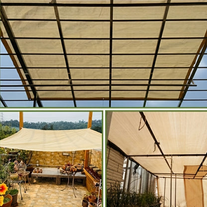 Rectangular Sunshade Net – Breathable Square Shade for Balcony, Garage, Backyard, Swimming Pool & Lawn, 90%-95% Shading Rate, No Tying Rope or Hook Included