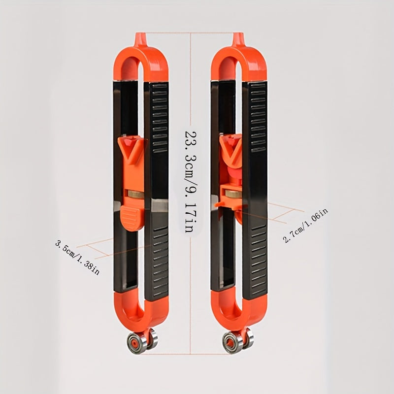 Adjustable Precision Woodworking Scribing Tool - Lockable Profile Gauge for DIY and Professional Crafting