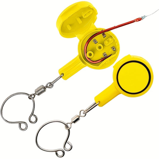 2 Piece Fishing Gadgets Set - Knotting Tool and Multifunctional Outdoor Fishing Supplies