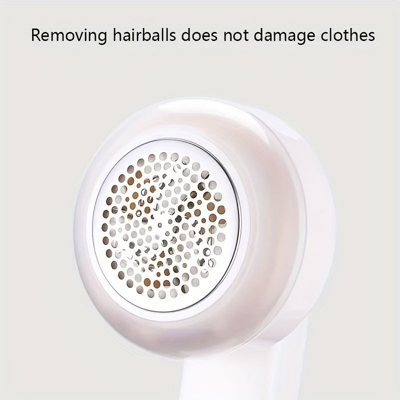 Portable Rechargeable Lint Remover with Cleaning Brush - Effective Fabric Shaver for Clothes, Furniture and Carpets, Removes Lint Balls and Fuzz, Includes USB Cable