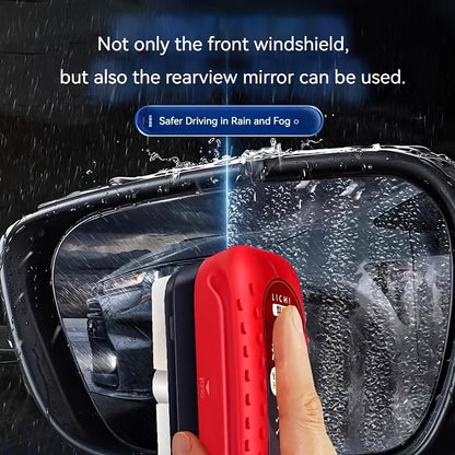 2024 New Windshield Glass Cleaning Brush - Multipurpose Oil and Fog Remover | Strong Coating for Rain-Resistant Shine