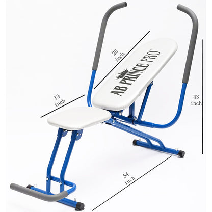 Foldable Multi-Function Workout Bench – 220° Adjustable Angle, Unique Torso Twist Technology, Includes Resistance Bands – Ideal for Full Body Workout in Home Gym