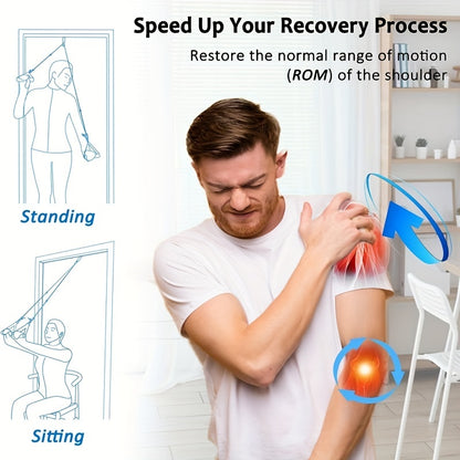 Door Pulley Physiotherapy System – Exercise Pulley for Shoulder Pain Relief and Surgical Recovery