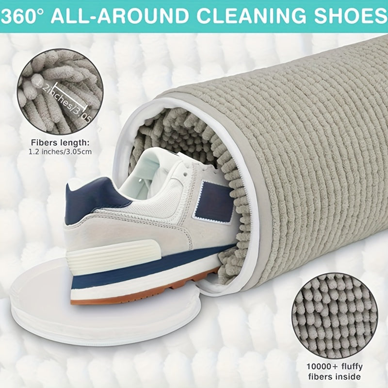 Premium Mesh Shoe Laundry Bag - Durable, Reusable, Breathable with Zipper and Double-Layer Design for Sneakers and Delicates