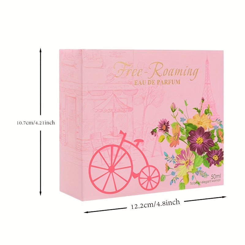 Charming Bicycle-Shaped Perfume for Women - Floral & Fruity Eau De Toilette - Fresh, Long-Lasting Scent for Everyday Wear & Romance - Ideal Gift