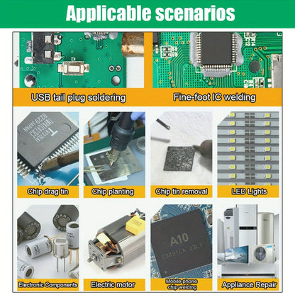 Lead-Free Solder Paste for SMD Repair – Low/High Temperature Flux, Sn42Bi58/Sn63