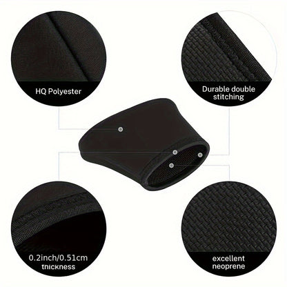 Neoprene Gel-Filled Recoil Pad - Durable Nylon Material with Slip Protection for Hunting and Shooting