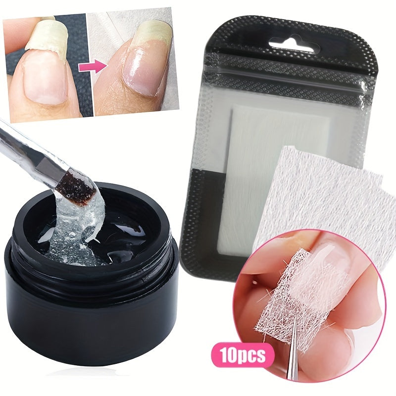 5 Pcs Instant Nail Gel Kit – Protects Cracked Natural Nails, Perfect for Emergencies