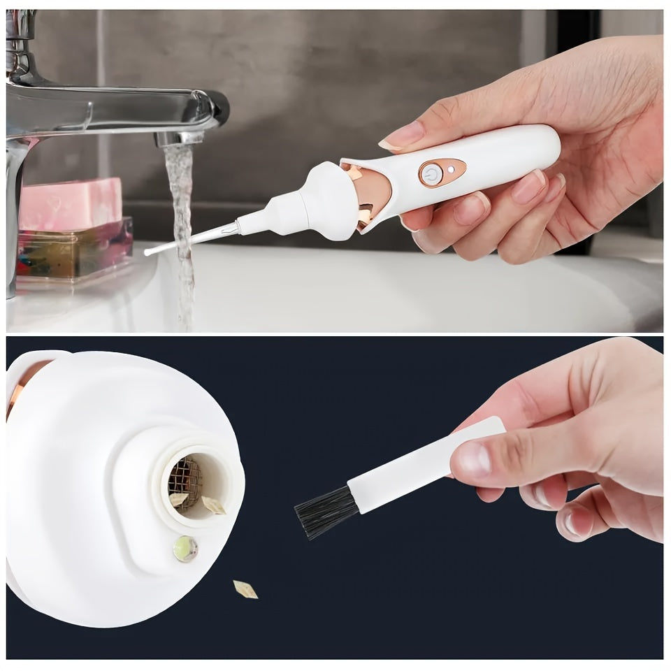 Electric Ear Cleaner with Light – Suction Tool & Ear Digging Spoon – Rechargeable and Luminous