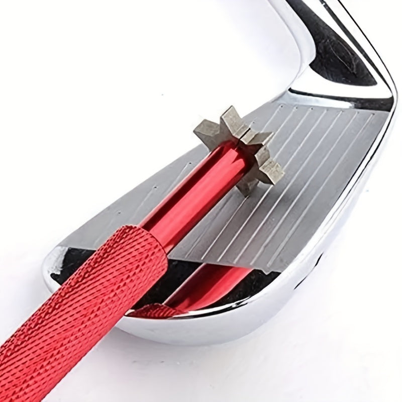 Premium Golf Club Groove Sharpener and Cleaner - Enhance Your Game with Sharper Grooves for Better Spin