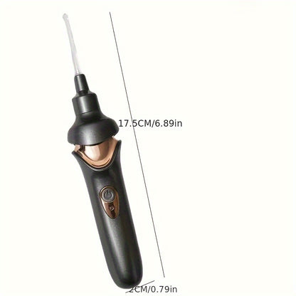 Electric Ear Cleaner with Light – Suction Tool & Ear Digging Spoon – Rechargeable and Luminous