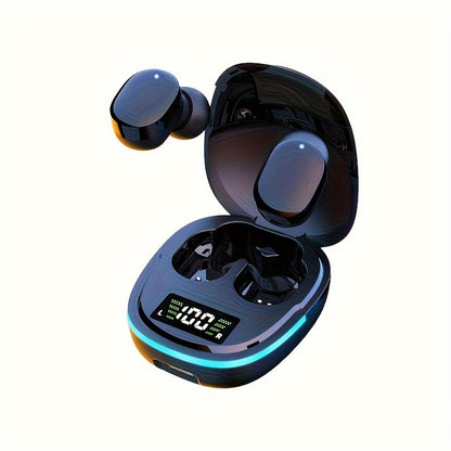 2024 New Wireless Earphones with LED Display – Touch In-Ear TWS Headphones for Sports, Music, and Gaming, Compatible with iOS/Android