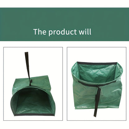 Reusable Garden Leaf Bag – Large Capacity Outdoor Trash Bag for Lawn and Patio, Corrosion-Resistant Leaf Storage