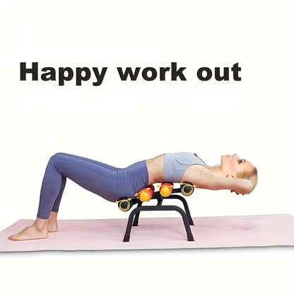 Back Stretching Machine - Ab Workout Equipment, Squat and Rowing Machine, Core Strength Trainer for Full Body Exercise, Fitness Yoga Chair, Sit-Up and Push-Up Machine, Ideal Halloween and Christmas Gift