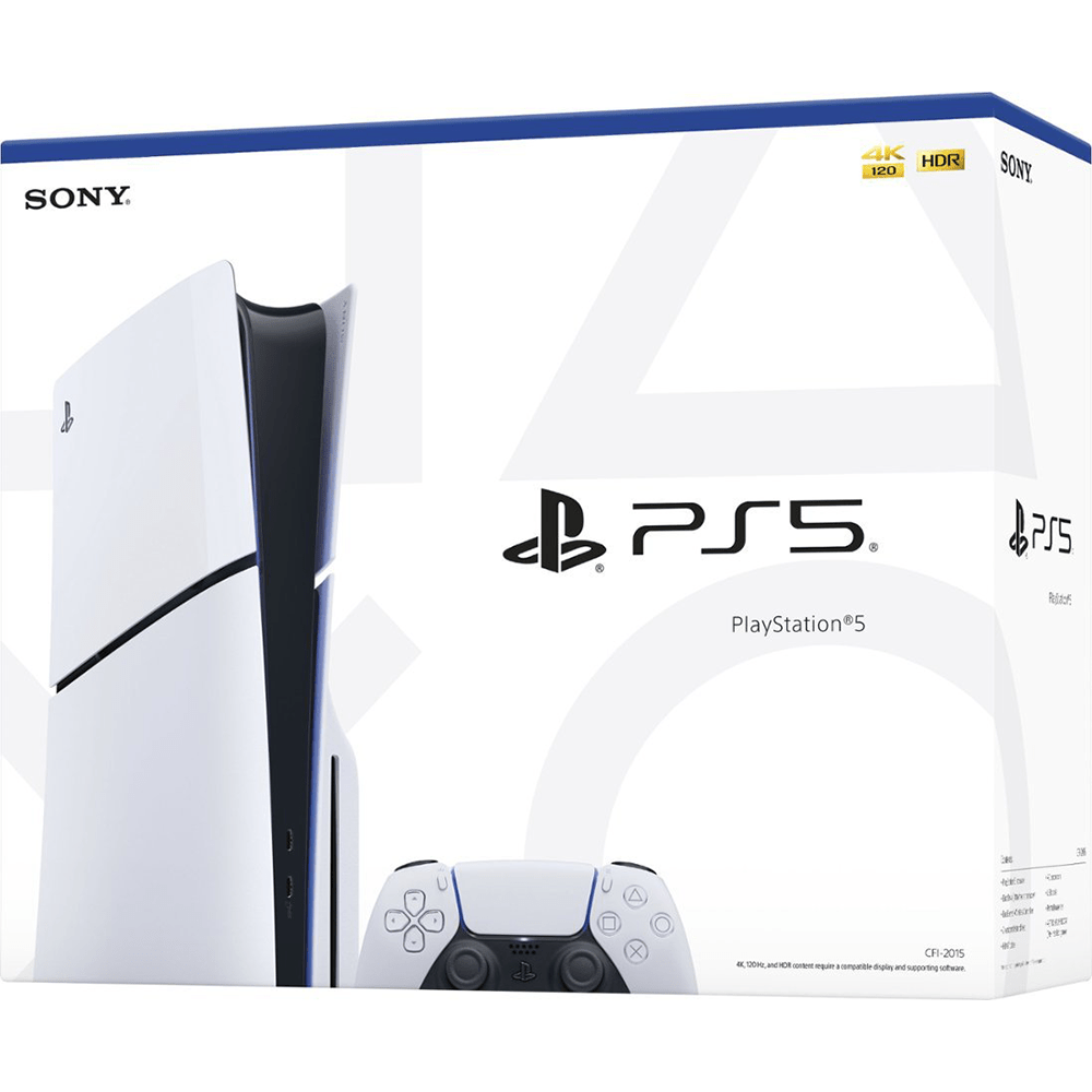 Sony PlayStation 5 Slim PS5 Console: Disc Edition