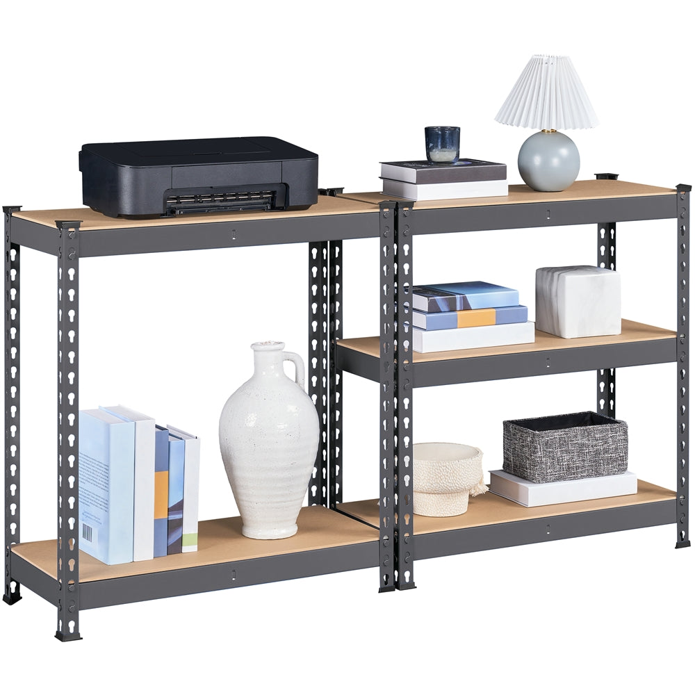 Costoffs 5-Tier Boltless Utility Shelves – 60in Multi-Tier Storage Rack for Warehouse, Store, and Home Organization