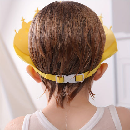 Waterproof Ear Protection Hat for Children – Prevents Water Splashing While Washing Hair During Bath Time