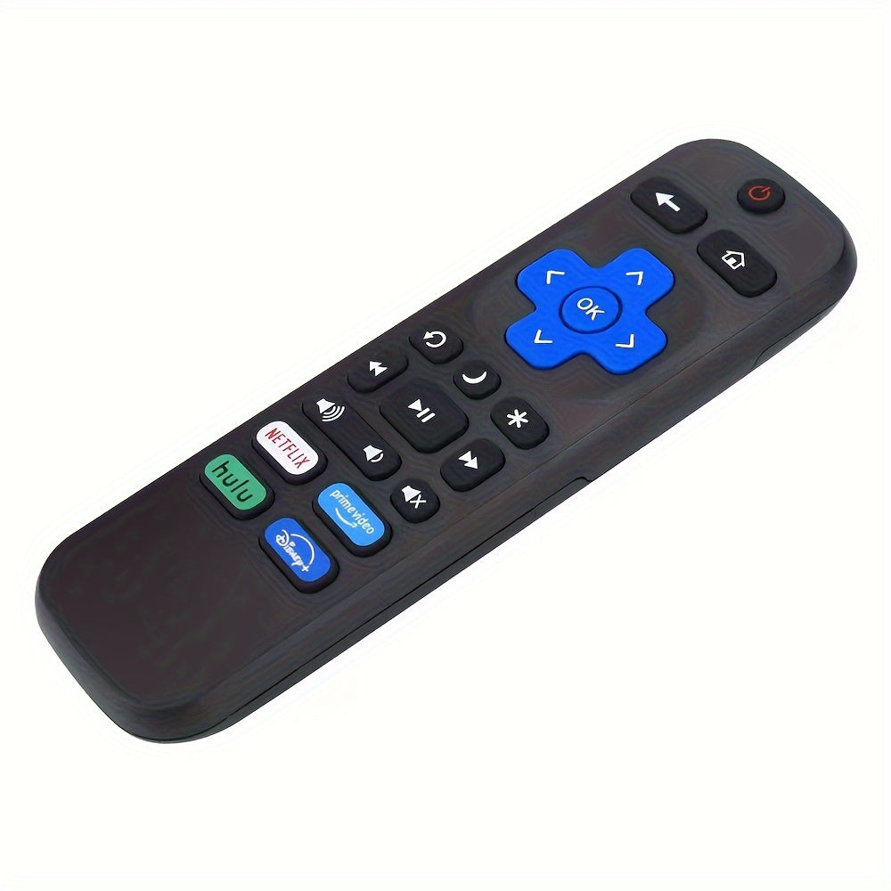 Universal Roku TV Remote Control - Compatible with TCL, Hisense, Onn, Sharp, Element, Westinghouse, Philips TVs - Durable, User-Friendly Design - Not for Roku Stick or Box