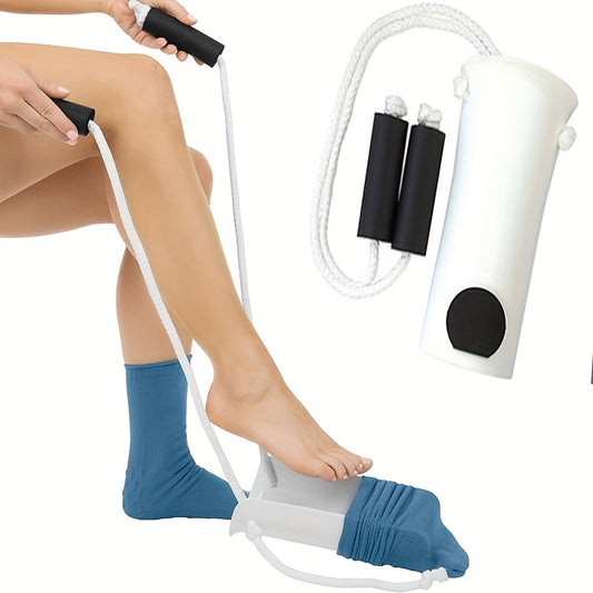 Elderly, Pregnant, Disabled Sock Puller – Lightweight Assistance Tool for Seniors, Expectant Mothers, and Individuals with Mobility Challenges